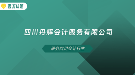 四川丹辉会计服务 专业会计服务，助力企业稳健发展